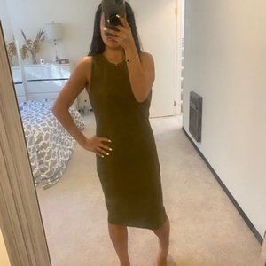 Zara Green Midi Dress